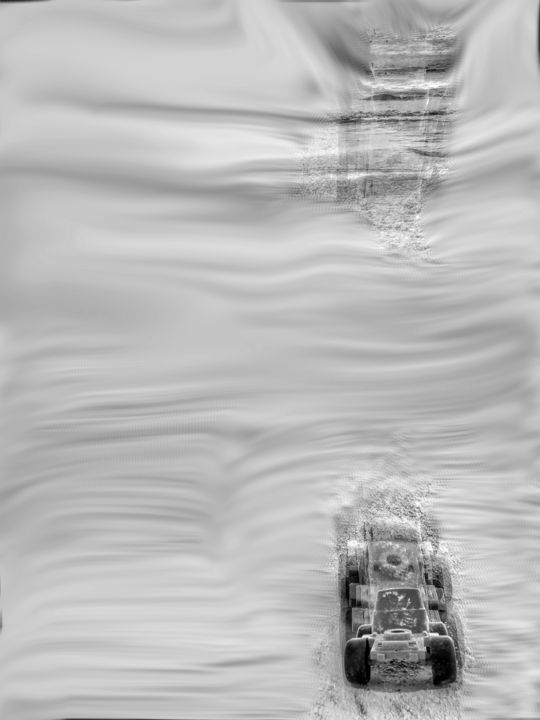 Photographie intitulée "beach play" par Padmanabha Joshi, Œuvre d'art originale, Photographie numérique