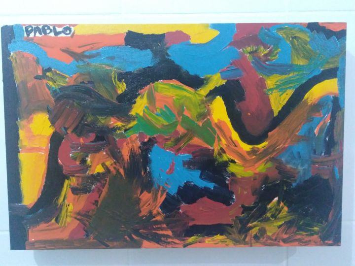 Painting titled "img-20190110-223408…" by Pablo Andre Vieira Vieira, Original Artwork