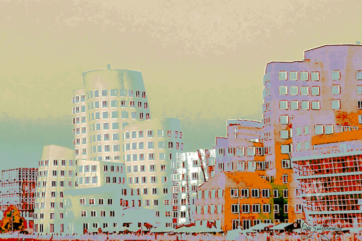 Fotografía titulada "Düsseldorf-1" por Pablo Guillamon, Obra de arte original, Fotografía digital