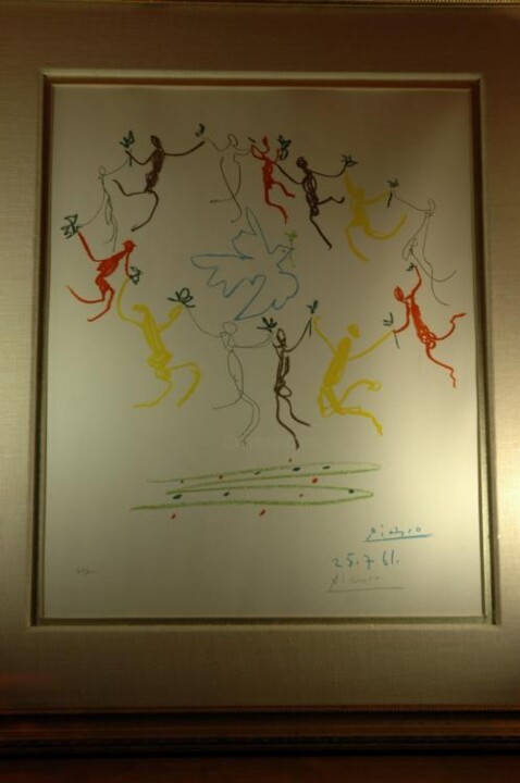 Printmaking titled "Dance of Youth - La…" by Pablo Picasso, Original Artwork