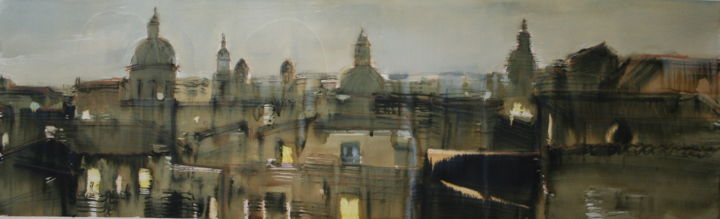 Pintura titulada "diciem08-085.jpg" por Paco Broca, Obra de arte original,