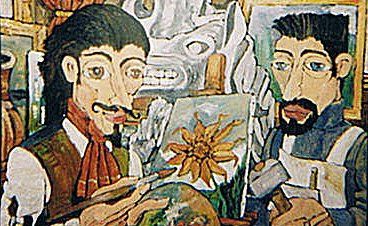 Painting titled "PINTOR Y ESCULTOR" by Paco Melendez, Original Artwork