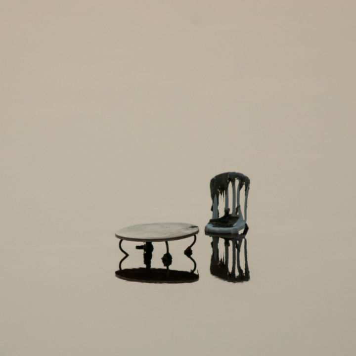 Fotografie getiteld "salt lake sitting.j…" door Stelios Paphitis, Origineel Kunstwerk