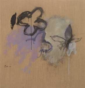 Painting titled "sans titre" by Istvan Peto, Original Artwork, Oil