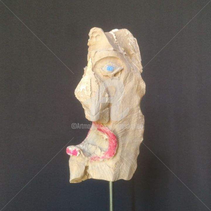 Escultura titulada ""Condevirus"" por Pagès Du Pilou, Obra de arte original, Piedra