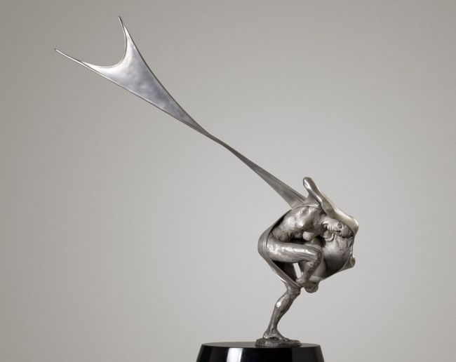 Skulptur mit dem Titel "Evolution" von Paige Bradley, Original-Kunstwerk, Bronze
