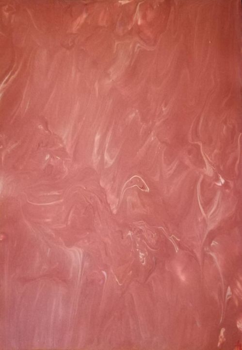 Malerei mit dem Titel "Pink" von Pakokante, Original-Kunstwerk, Acryl