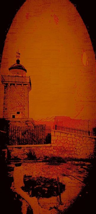 Fotografie mit dem Titel "Lighthouse" von Pakokante, Original-Kunstwerk, Digitale Fotografie