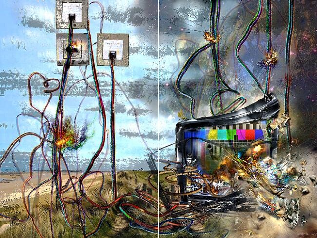 Arte digital titulada "democrazy-pal-sarko…" por Pal Sarkozy De Nagy-Bocsa, Obra de arte original