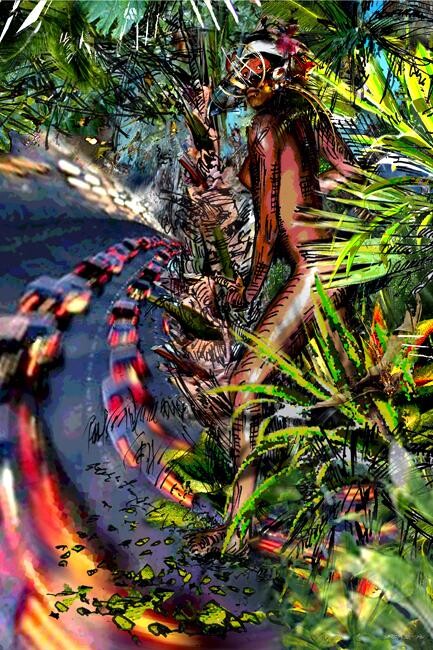 Digitale Kunst mit dem Titel "civiolation-pal-sar…" von Pal Sarkozy De Nagy-Bocsa, Original-Kunstwerk