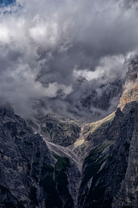 Fotografia intitolato "Dolomiti, mountains…" da Marco Pastori, Opera d'arte originale, Fotografia digitale