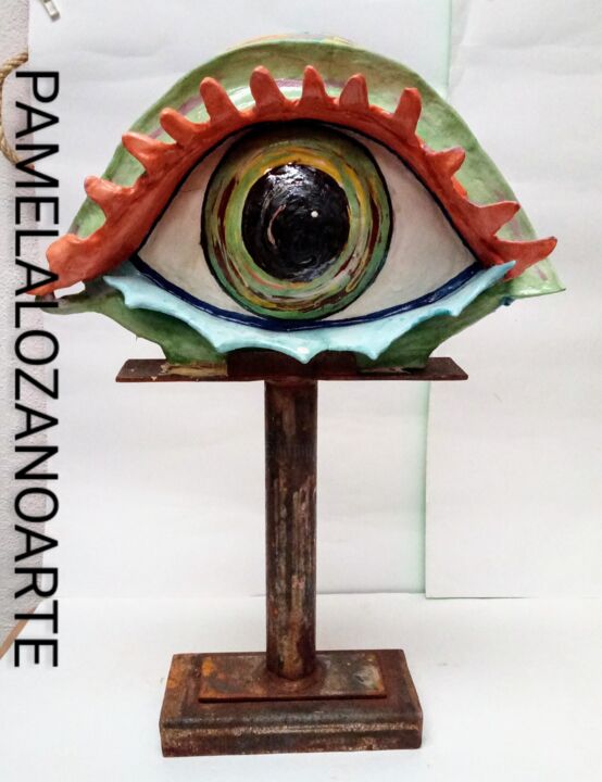 Sculpture intitulée "Inconmesurable e In…" par Pamela Lozano Arte, Œuvre d'art originale, Argile