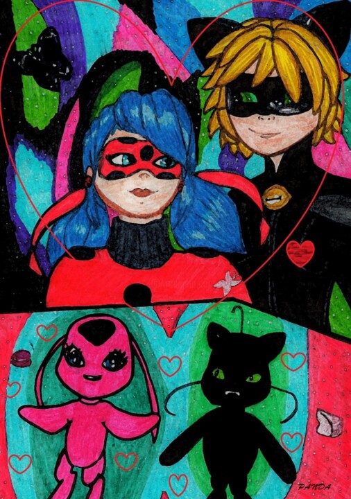 How to Draw Ladybug 2, Ladybug and Cat Noir