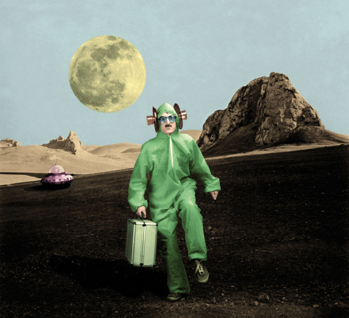 Arte digital titulada "Astro boy" por Darek Orwat, Obra de arte original, Foto-montaje