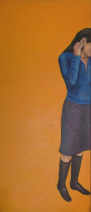 Pintura titulada "Figura I" por Paola D'Ambrosio, Obra de arte original, Oleo