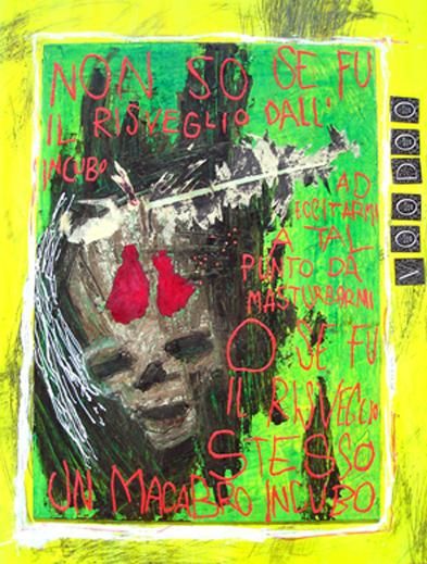 Collages getiteld "Voodoo" door Paola Ferla, Origineel Kunstwerk