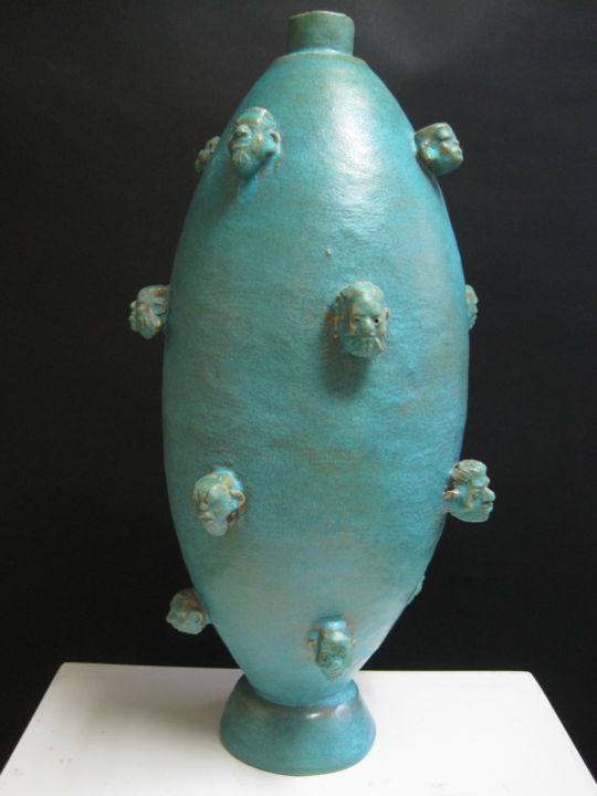 雕塑 标题为“Il vaso di Lombroso…” 由Paolo Camporese, 原创艺术品, 兵马俑