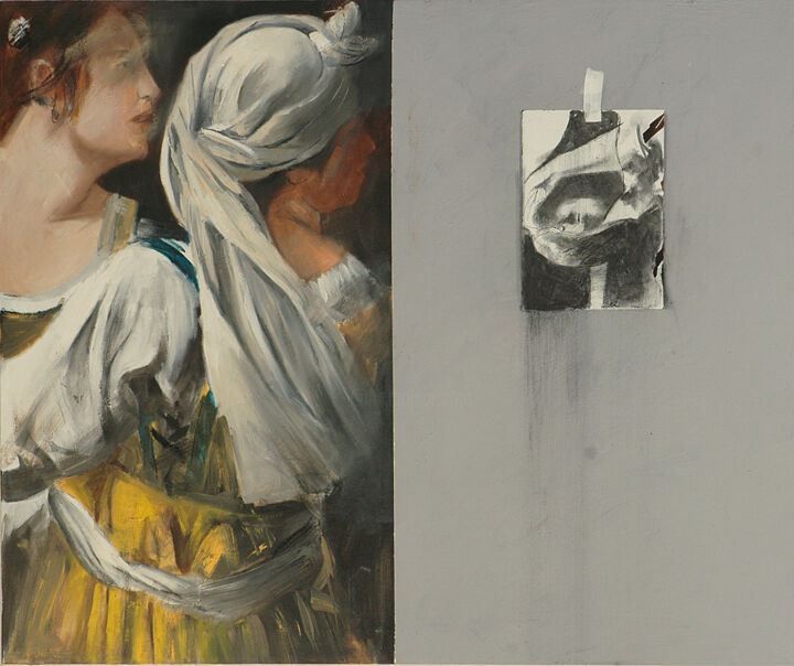Peinture intitulée "Memorandum (su Arte…" par Paolo Damiani, Œuvre d'art originale, Huile