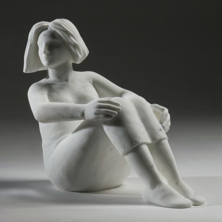 Γλυπτική με τίτλο "Figura donna" από Paolo Torri, Αυθεντικά έργα τέχνης