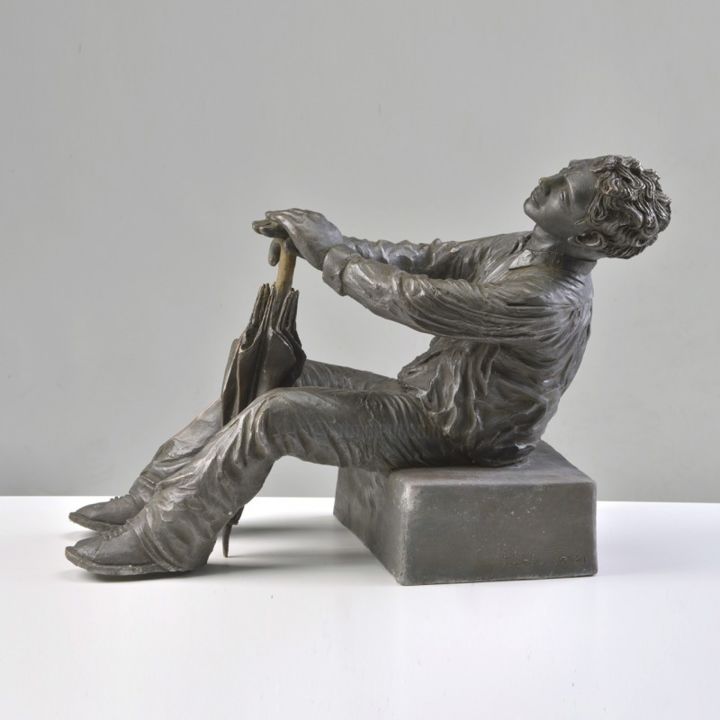 Sculpture titled "Jikan Ga Arimasen (…" by Paolo Torri, Original Artwork