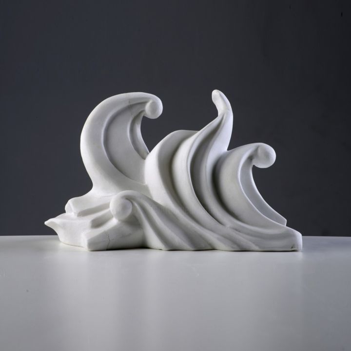 Sculpture titled "Pietra marina" by Paolo Torri, Original Artwork