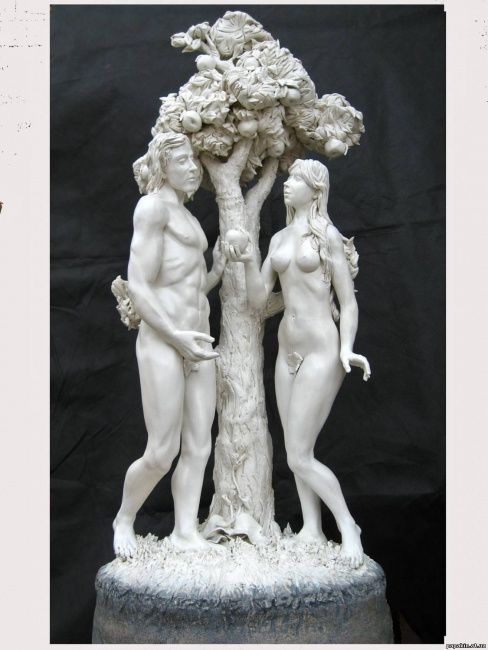 Sculptuur getiteld "***" door Igor Papakin, Origineel Kunstwerk, Keramiek