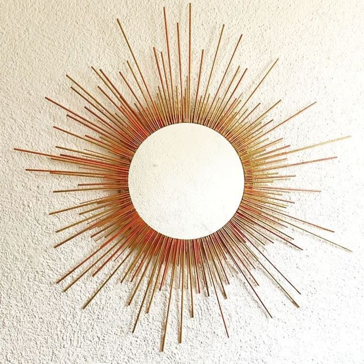 Design intitulée "Espejo sol" par Christelle Deharbe Azzini, Œuvre d'art originale, Accessoires