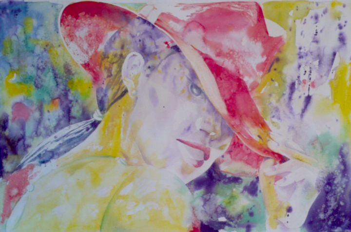 Painting titled "img-20150602-092056…" by Daniel Et Evelyne Pâris, Original Artwork, Watercolor