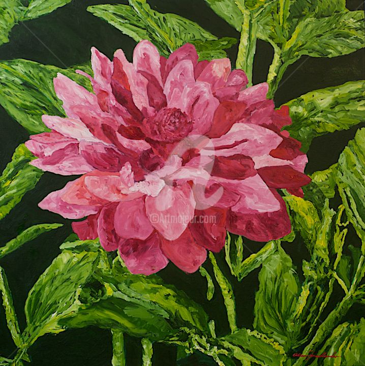Painting titled "Bloom" by Allan P Friedlander, Original Artwork, Acrylic