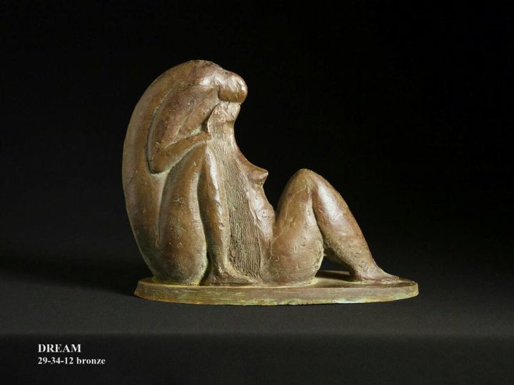 Sculpture titled "Dream" by Gevorg Tadevosyan, Original Art, Bronze