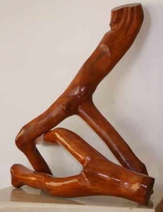 Escultura intitulada "Vencedor-Vencido (m…" por Aníbal Ruivo, Obras de arte originais,