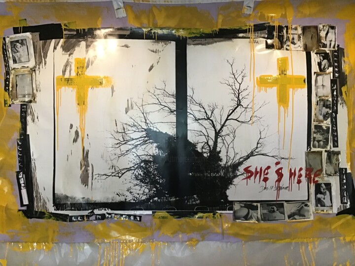 Photographie intitulée "She’s here" par Pascal Biblocque, Œuvre d'art originale, Photographie argentique