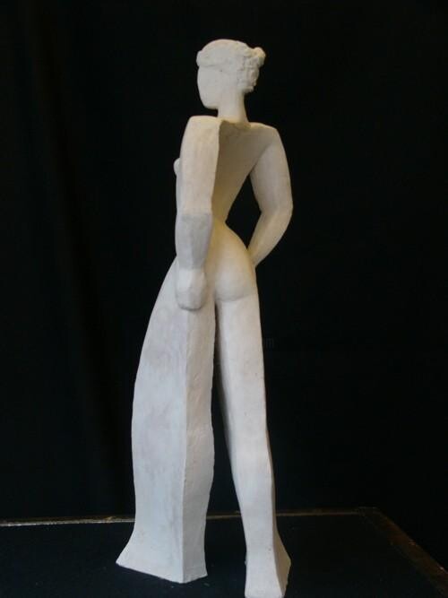 Sculpture titled "Sevillane" by Pascal Borgo, Original Artwork, Clay