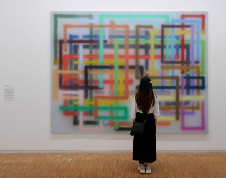 Фотография под названием "Centre Pompidou" - Pascal Buffard, Подлинное произведение искусства, Цифровая фотография
