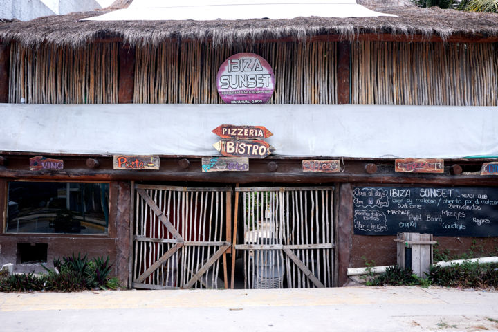 Photography titled "Bistro Costa Maya" by Pascal Caperon, Original Artwork