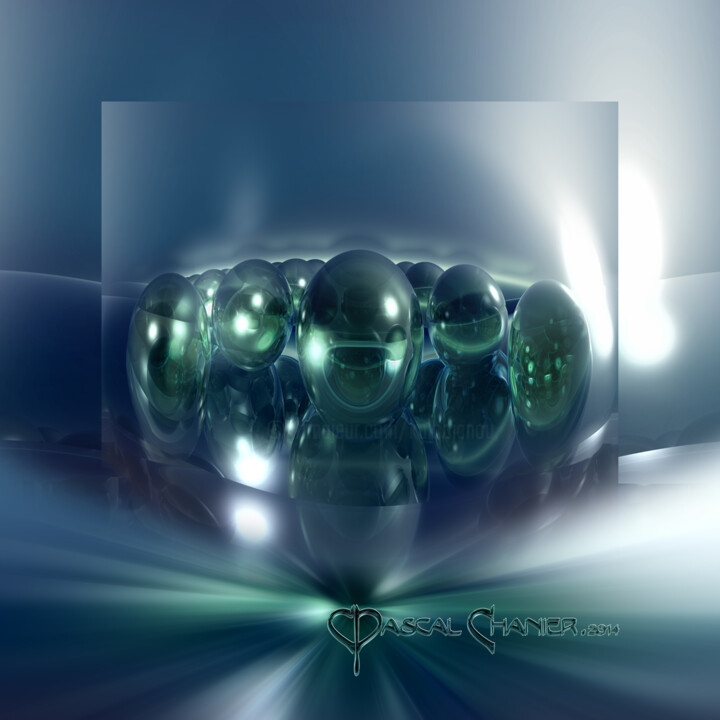 Digital Arts titled "incubation" by Pascal Chanier, Original Artwork