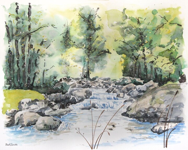 Le Petit Ruisseau Painting By Pascal Lenoble Artmajeur Le Petit Ruisseau Painting By Pascal Lenoble Artmajeur