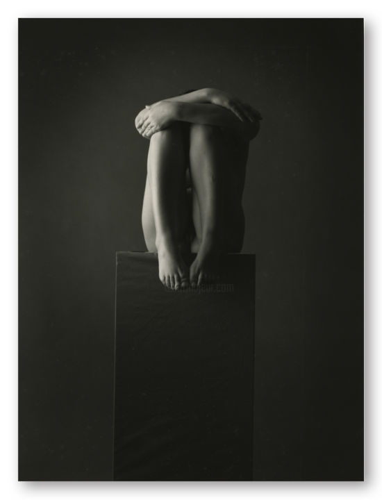 Fotografia intitulada "Ecritures nues 4" por Pascal Rougier, Obras de arte originais, Fotografia digital