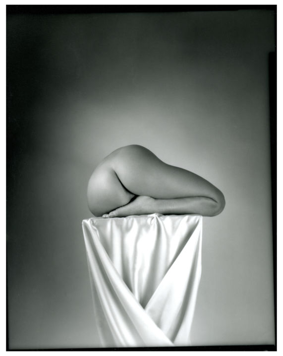 Fotografía titulada "Ecritures nues 12" por Pascal Rougier, Obra de arte original, Fotografía analógica