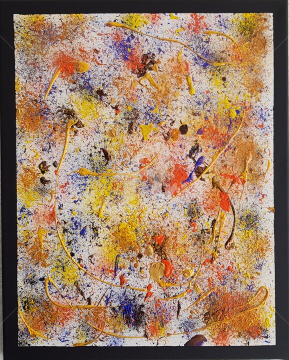Painting titled "2. Virus 2020 et ap…" by Pascal Russi (PRussi), Original Artwork, Acrylic