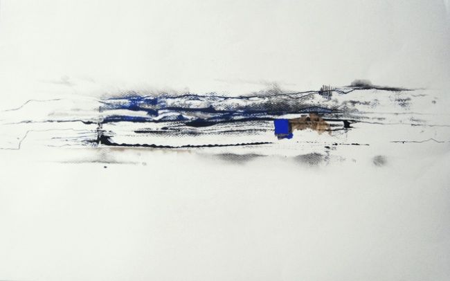 Drawing titled "95 - 19.06.2012" by Pascale Aurignac, Original Artwork, Other
