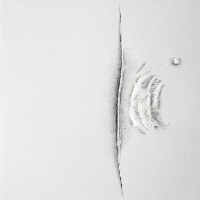 Drawing titled "jour 38 - 04.12.2012" by Pascale Aurignac, Original Artwork, Graphite