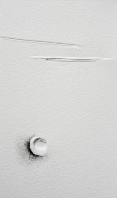 Drawing titled "jour 48 - 14.12.2012" by Pascale Aurignac, Original Artwork, Graphite