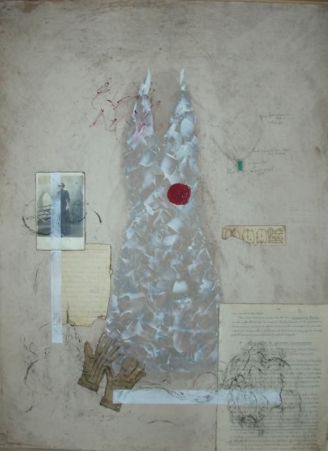 Painting titled "La Vertu" by Pascal Goossens, Original Artwork