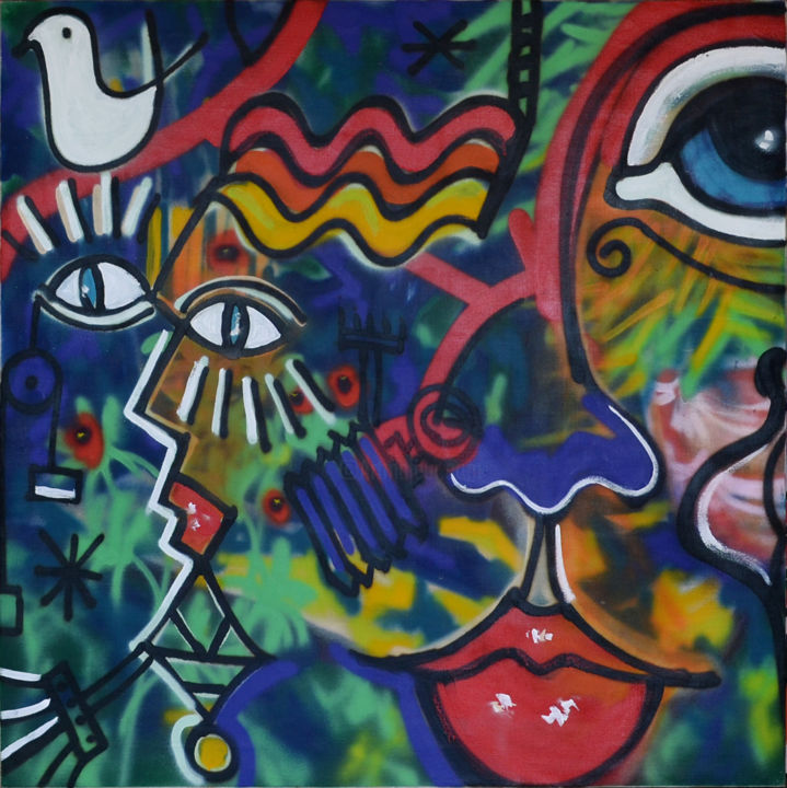 Download Art mural de plage de toile sur le theme For Free