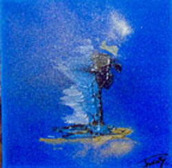 Painting titled "Un voyage pour les…" by Pascaly, Original Artwork