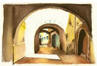 Dessin intitulée "Essaouira…" par Paskal, Œuvre d'art originale