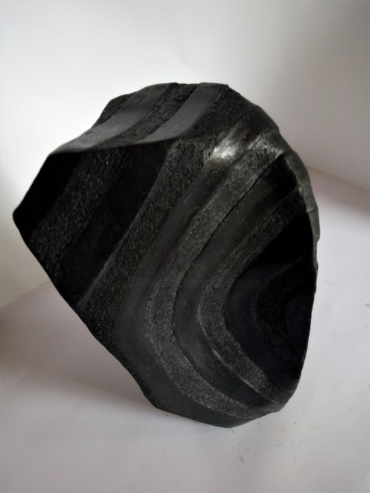 Sculpture intitulée "Série géométrique é…" par Dominique Jolivet, Œuvre d'art originale, Céramique