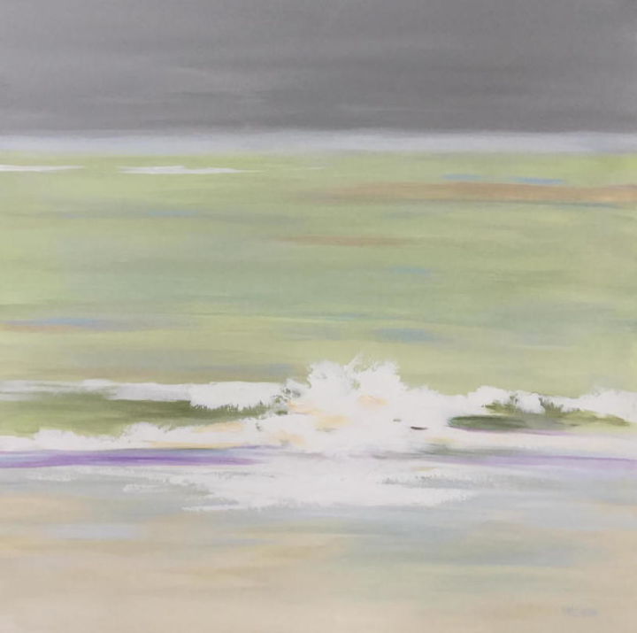 Картина под названием "Splash" - Pam Carlson, Подлинное произведение искусства