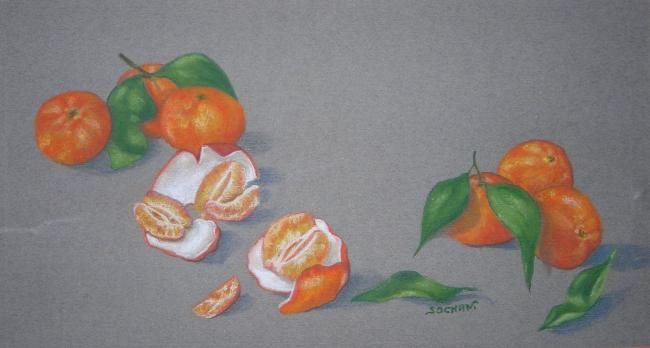 "Mandarines" başlıklı Tablo Fabienne Sochan tarafından, Orijinal sanat